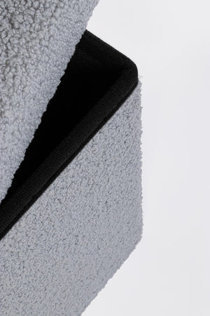 Poltrona Pouf "Joris" per interno, con struttura in mdf