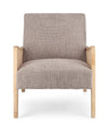 Poltrona Deanna per interno, Struttura In Legno Di Pino E Compensato 67.5 x 82 x 83h cm