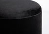 Poltrona Pouf Polina per interno, con struttura in mdf e compensato da Ø34.5x45h cm
