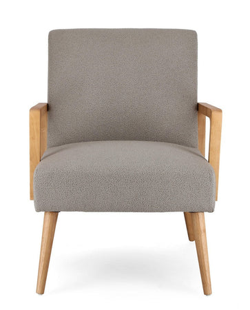 Poltrona "Veriana" per interno, Struttura In Legno Di Pino E Compensato 64.5 x 72 x 82h cm