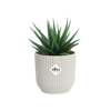 Vaso Vibes Fold Round in plastica riciclata, per esterno, stile moderno