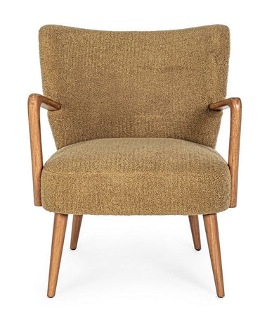Poltrona "Moritz" per interno, Struttura In Legno Di Pino E Compensato 66.5 x 73.5 x 81.5h cm