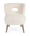 Poltrona Cortina per interno, Struttura In Legno Di Pino 65 x 68 x 77h cm