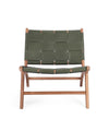 Poltrona Joanna per interno, Legno Teak, Finitura Con Vernice A Base D'Acqua 65 x 79 x 69h cm