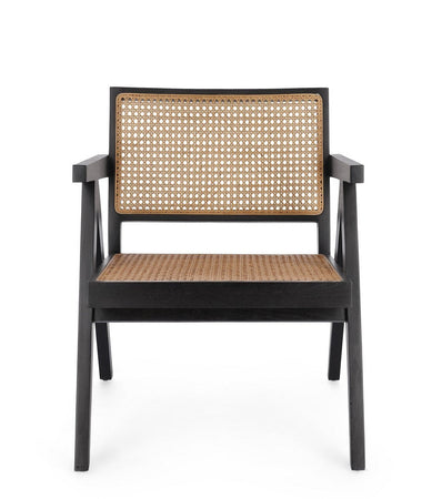 Poltrona "Galia" per interno, Legno Teak, Finitura Naturale Con Vernice A Base Di Nitrocellulosa 61 x 68.5 x 74h cm