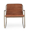 Poltrona Karisma per interno, Struttura In Acciaio 59 x 77 x 77h cm