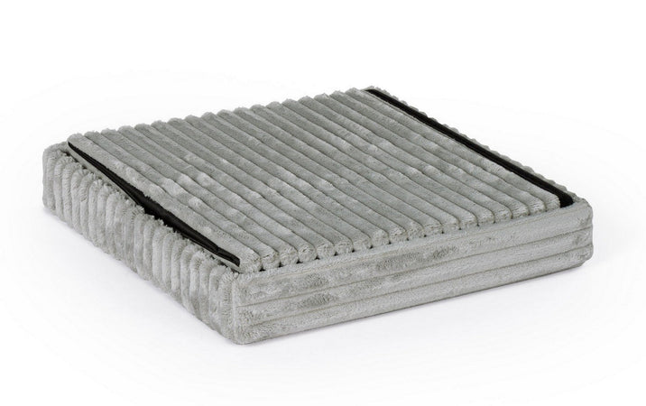 Poltrona Pouf "Sedona" per interno, con struttura in mdf da 38x38x38cm