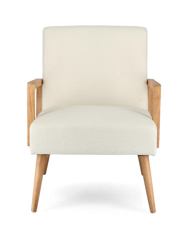Poltrona "Veriana" per interno, Struttura In Legno Di Pino E Compensato 64.5 x 72 x 82h cm