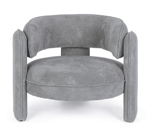 Poltrona "Aisha" per interno, Struttura In Legno 94 x 88 x 73h cm
