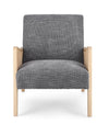 Poltrona Deanna per interno, Struttura In Legno Di Pino E Compensato 67.5 x 82 x 83h cm
