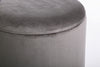 Poltrona Pouf Polina per interno, con struttura in mdf e compensato da Ø34.5x45h cm