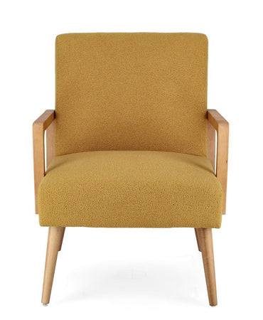 Poltrona "Veriana" per interno, Struttura In Legno Di Pino E Compensato 64.5 x 72 x 82h cm