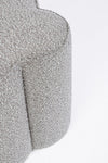 Poltrona Pouf Cointa per interno, con struttura in legno di pino e compensato da 40x40x45 cm