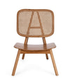 Poltrona Yves per interno, Legno Teak, Finitura Naturale Con Vernice A Base Di Nitrocellulosa 67 x 80 x 91.5h cm