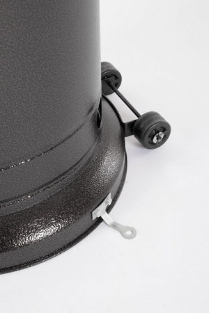 Scaldapatio a Gas, struttura in acciaio verniciato nero a Sombrero, per esterno, da Ø81,3 x 220h cm