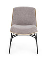 Poltrona Emerson per interno, Struttura In Compensato 59 x 71 x 80h cm