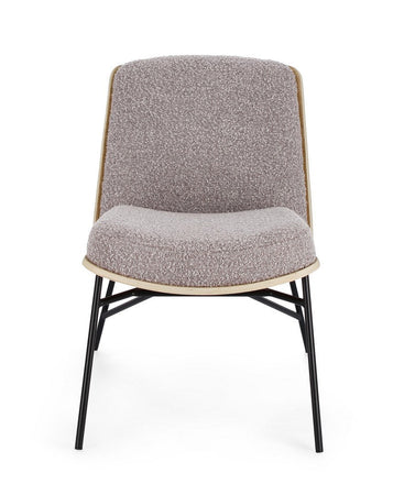 Poltrona "Emerson" per interno, Struttura In Compensato 59 x 71 x 80h cm