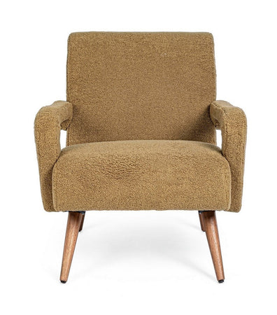 Poltrona "Berna" per interno, Struttura In Legno Di Pino E Compensato 65 x 79 x 74h cm