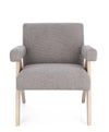 Poltrona Faiza per interno, Struttura In Legno, Gambe In Rubberwood 57.5 x 80 x 83h cm
