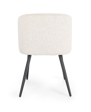 Sedia "Queen" con struttura in compensato, per arredo interno 53 x 57 x h 81,5 cm