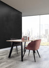 Sedia Queen con gambe in acciaio verniciato a polvere, per arredo interno 53 x 57 x h 81,5 cm