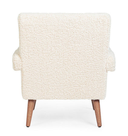 Poltrona "Berna" per interno, Struttura In Legno Di Pino E Compensato 65 x 79 x 74h cm
