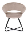 Poltrona Vanity per interno, Struttura Seduta E Schienale In Compensato 58 x 69 x 81h cm