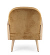 Poltrona Dalida per interno, Struttura In Legno Di Pino E Compensato 65 x 74 x 81h cm