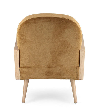 Poltrona "Dalida" per interno, Struttura In Legno Di Pino E Compensato 65 x 74 x 81h cm