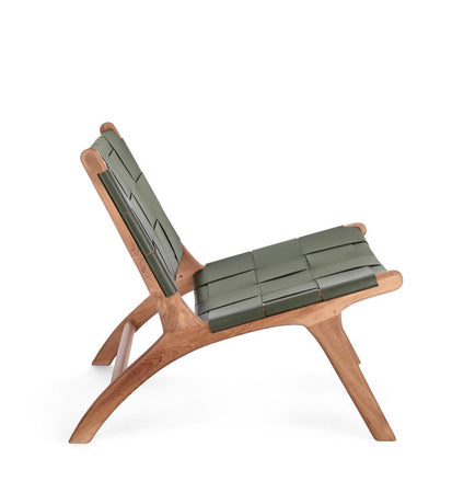 Poltrona "Joanna" per interno, Legno Teak, Finitura Con Vernice A Base D'Acqua 65 x 79 x 69h cm