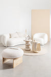 Poltrona Tecla per interno, Struttura In Compensato 93 x 87 x 73h cm