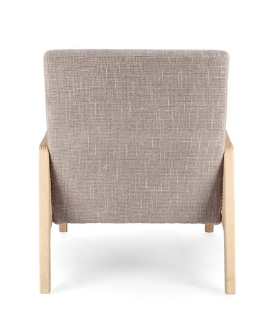 Poltrona "Deanna" per interno, Struttura In Legno Di Pino E Compensato 67.5 x 82 x 83h cm