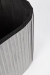 Poltrona Pouf Jocelyn per interno, con struttura in mdf