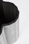 Poltrona Pouf Jocelyn per interno, con struttura in mdf