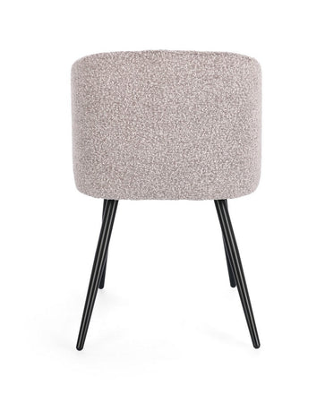 Sedia "Queen" con struttura in compensato, per arredo interno 53 x 57 x h 81,5 cm