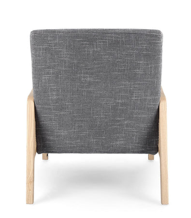 Poltrona "Deanna" per interno, Struttura In Legno Di Pino E Compensato 67.5 x 82 x 83h cm