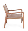 Poltrona Caroline per interno, Legno Teak, Finitura Con Vernice A Base D'Acqua 70 x 72 x 79h cm