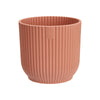Vaso Vibes Fold Round in plastica riciclata, per esterno, stile moderno
