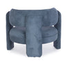 Poltrona Aisha per interno, Struttura In Legno 94 x 88 x 73h cm