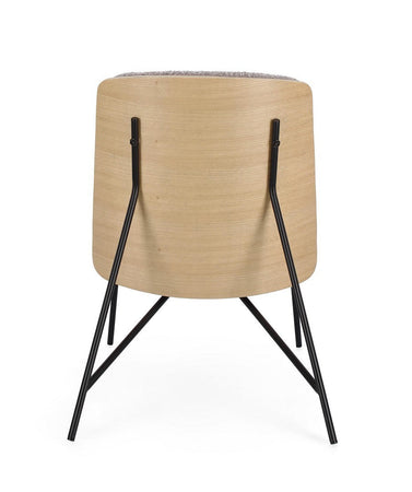 Poltrona "Emerson" per interno, Struttura In Compensato 59 x 71 x 80h cm