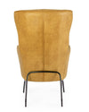 Poltrona Nasira per interno, Struttura In Acciaio, Gambe In Acciaio Verniciato A Polvere 70 x 84 x 109h cm
