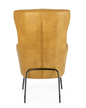 Poltrona "Nasira" per interno, Struttura In Acciaio, Gambe In Acciaio Verniciato A Polvere 70 x 84 x 109h cm