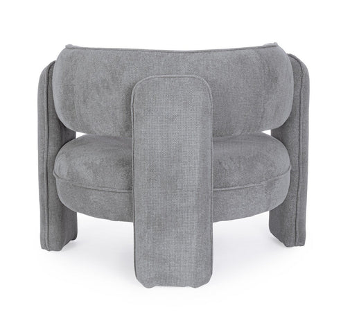 Poltrona "Aisha" per interno, Struttura In Legno 94 x 88 x 73h cm