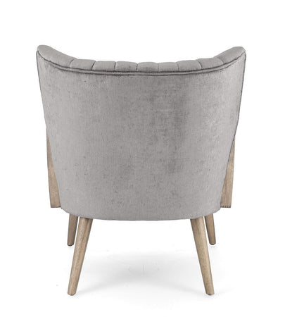 Poltrona "Virna" per interno, Struttura In Legno Di Pino E Compensato 64 x 71 x 79h cm