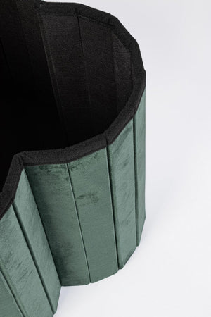 Poltrona Pouf "Jocelyn" per interno, con struttura in mdf