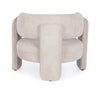 Poltrona Aisha per interno, Struttura In Legno 94 x 88 x 73h cm