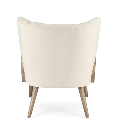 Poltrona "Virna" per interno, Struttura In Legno Di Pino E Compensato 64 x 71 x 79h cm
