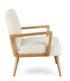 Poltrona Veriana per interno, Struttura In Legno Di Pino E Compensato 64.5 x 72 x 82h cm