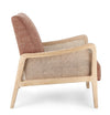 Poltrona Deanna per interno, Struttura In Legno Di Pino E Compensato 67.5 x 82 x 83h cm