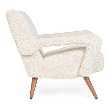 Poltrona "Berna" per interno, Struttura In Legno Di Pino E Compensato 65 x 79 x 74h cm